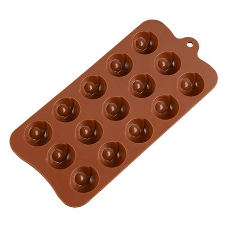 15 Cavity DIY Silicone Baking Molds Eyes Shaped Pans Cake Mold Chocolate Mould Jelly Trays (Coffee)
15 Cavity DIY Silicone Baking Molds Eyes Shaped Pans Cake Mold Chocolate Mould Jelly Trays (Coffee)