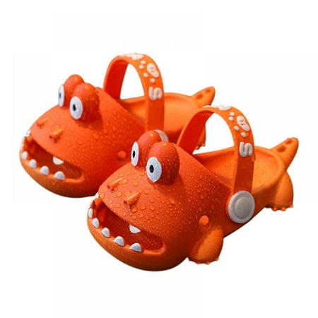 Kids Boys Girls Dinosaur Clog Slippers Toddler Slip On Lightweight Beach Pool Sandals Orange
Kids Boys Girls Dinosaur Clog Slippers Toddler Slip On Lightweight Beach Pool Sandals Orange