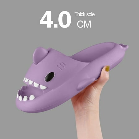 QWZNDZGR Cute Thick Soled Funny Slippers Couple Outdoor Indoor Cool Flip Flops Man Women Shark Slippers 2022 Summer Home Anti-Skid Slides
QWZNDZGR Cute Thick Soled Funny Slippers Couple Outdoor Indoor Cool Flip Flops Man Women Shark Slippers 2022 Summer Home Anti-Skid Slides