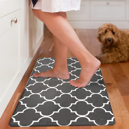Thick Anti Fatigue Floor Mat 17.3 x 30 Kitchen Mat Standing Desk Mat Comfort at Home Office Garage
Thick Anti Fatigue Floor Mat 17.3 x 30 Kitchen Mat Standing Desk Mat Comfort at Home Office Garage