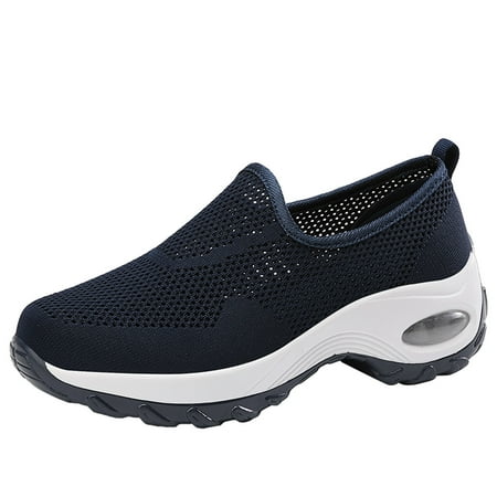 Oalirro Deals Clearance Women Swing Shoes Breathable Mesh Soft Bottom Fly Woven Wedge Heel Thick Soled Slip on Casual Shoes
Oalirro Deals Clearance Women Swing Shoes Breathable Mesh Soft Bottom Fly Woven Wedge Heel Thick Soled Slip on Casual Shoes