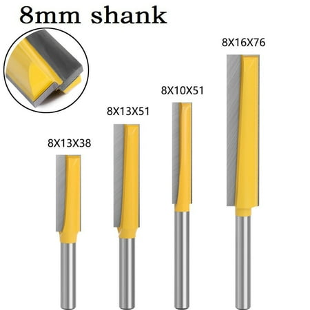 Leke 8mm Shank Bottom Wood Cleaning Bit Straight Router Bit Woodwork Milling Cutter
Leke 8mm Shank Bottom Wood Cleaning Bit Straight Router Bit Woodwork Milling Cutter