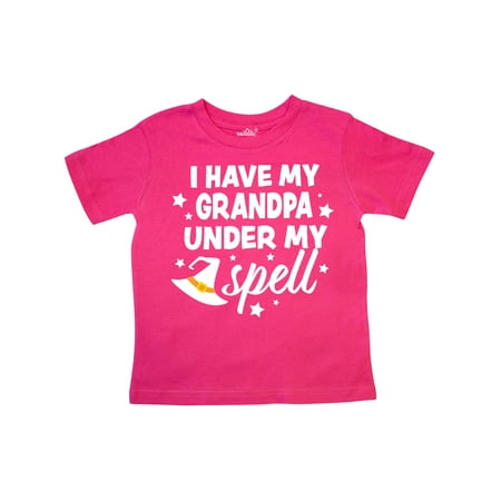 Inktastic I Have My Grandpa Under My Spell with Cute Witch Hat Gift Toddler Boy or Toddler Girl T-Shirt
Inktastic I Have My Grandpa Under My Spell with Cute Witch Hat Gift Toddler Boy or Toddler Girl T-Shirt