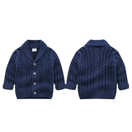 APEXFWDT Baby Boys Basic Long Sleeve V-Neck Classic Knit Cardigan Sweater Button Down Shawl Collar Sweater Cardigan Outwear Fall Winter
APEXFWDT Baby Boys Basic Long Sleeve V-Neck Classic Knit Cardigan Sweater Button Down Shawl Collar Sweater Cardigan Outwear Fall Winter
