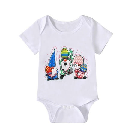 YWDJ 0-18 Months One Piece Easter Toddler Boys Girls Summer Cartoon White Jumpsuit Romper Kids Clothing Blue 3-6 Months
YWDJ 0-18 Months One Piece Easter Toddler Boys Girls Summer Cartoon White Jumpsuit Romper Kids Clothing Blue 3-6 Months