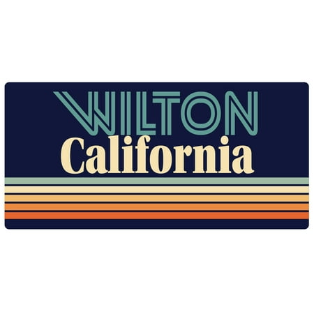 Wilton California 5 x 2.5-Inch Fridge Magnet Retro Design