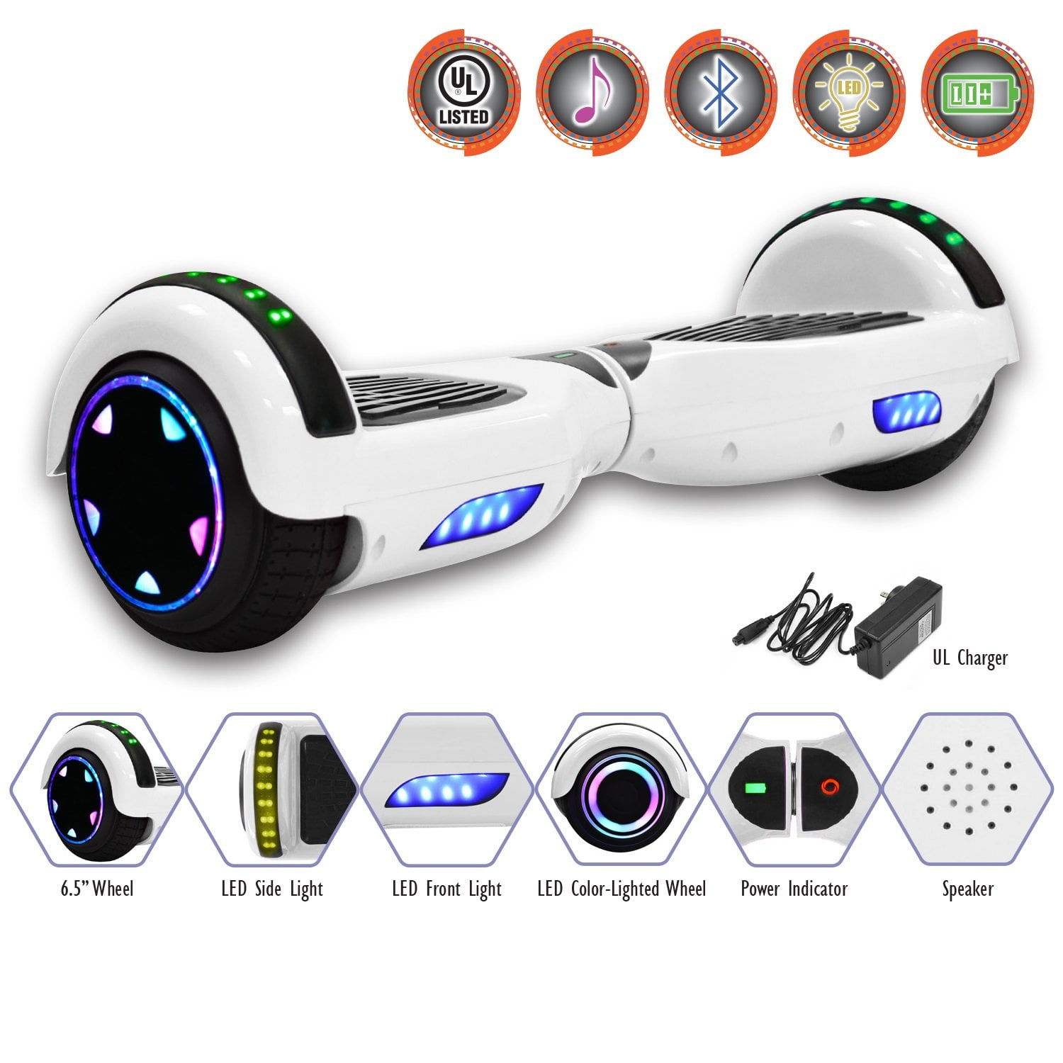 Hoverboard 2Wheels Self Balance Electric Scooter UL2272 Certified Hover