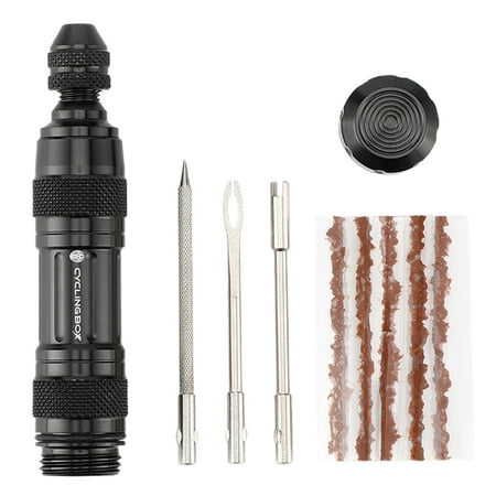 NUOLUX 1 Set Tubeless Tire Repair Kit Vacuum Tyre Punctures Repairing Tool