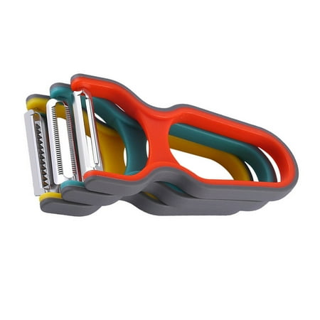 2 set of 3pcs Peeler Stainless Steel Food Slicer Non-Slip Handle Manual Kitchen Peeling Tool Color Random
2 set of 3pcs Peeler Stainless Steel Food Slicer Non-Slip Handle Manual Kitchen Peeling Tool Color Random