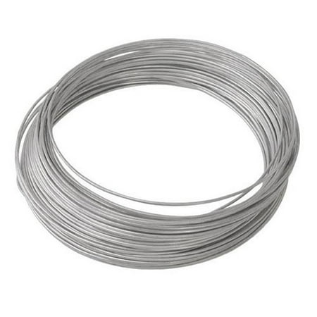 Bendable and Versatile Stainless Steel Round Wire Coil - 0.125 Diameter - 1 lb Weight - 23 ft