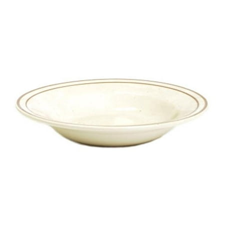 

Tuxton China TBS-003 American 8.75 in. Bahamas Soup Bowl - White with Brown Speckle - 2 Dozen