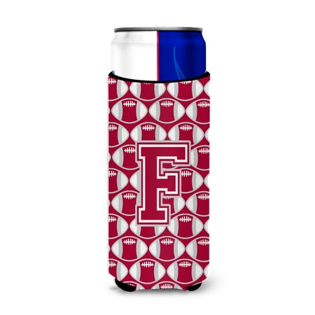 Carolines Treasures CJ1065-FMUK Letter F Football Crimson grey and white Ultra Beverage Insulators for slim cans Slim
Carolines Treasures CJ1065-FMUK Letter F Football Crimson grey and white Ultra Beverage Insulators for slim cans Slim