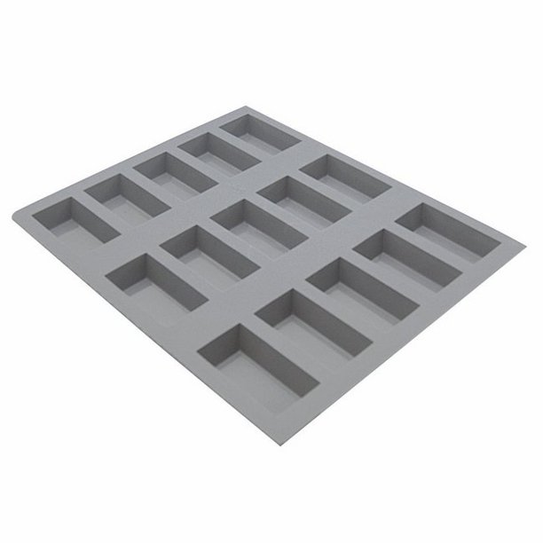de Buyer Elastomoule 15-Mini Financiers Silicone Mold