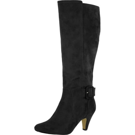 Bella Vita Womens Troy II Faux Suede Pumps Cone Heels