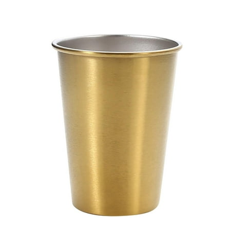 304 Stainless Steel Beer Cup Outdoor Portable Water Cup Public Gift Coffee Cup Set Curled Gold-plated Cup
304 Stainless Steel Beer Cup Outdoor Portable Water Cup Public Gift Coffee Cup Set Curled Gold-plated Cup