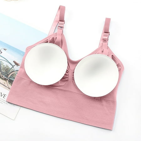 TOWED22 Bras For Women Women s Plus Size Wireless Bra Support Comfort No Padding No Wire Smooth Pink L
TOWED22 Bras For Women Women s Plus Size Wireless Bra Support Comfort No Padding No Wire Smooth Pink L