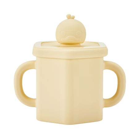 Pudcoco Kids Anti-leakage Double Arc Handle Silicone Cup with Duckling Cup Lid Birthday Gifts for Children
Pudcoco Kids Anti-leakage Double Arc Handle Silicone Cup with Duckling Cup Lid Birthday Gifts for Children