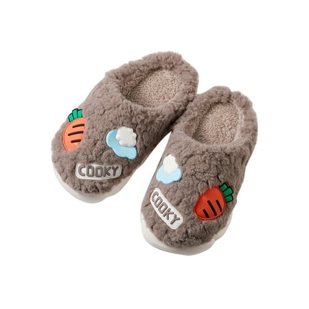 Tenmix Kids Lightweight Fuzzy Slippers Winter Casual Slip On Plush Slipper House Anti-Slip Warm Shoes Brown 1Y
Tenmix Kids Lightweight Fuzzy Slippers Winter Casual Slip On Plush Slipper House Anti-Slip Warm Shoes Brown 1Y