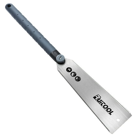 RUITOOL Japanese Pull Saw 10 Inch Double Edge Sided Hand Saw Ryoba SK5 Flexible Blade 10&18TPI Flush Cut Non-slip Plastic Handle Wood Saw for Woodworking Tools
RUITOOL Japanese Pull Saw 10 Inch Double Edge Sided Hand Saw Ryoba SK5 Flexible Blade 10&18TPI Flush Cut Non-slip Plastic Handle Wood Saw for Woodworking Tools