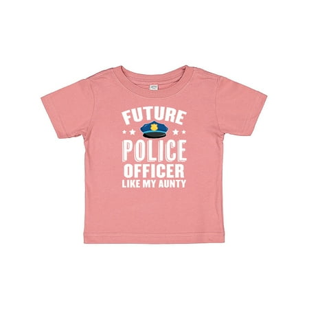 Inktastic Future Police Officer Like My Aunty Gift Baby Boy or Baby Girl T-Shirt 
Inktastic Future Police Officer Like My Aunty Gift Baby Boy or Baby Girl T-Shirt