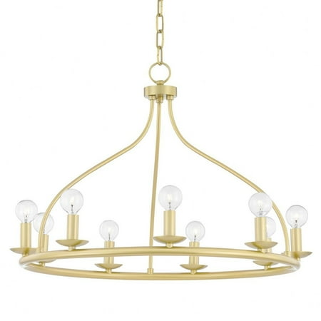 -9 Light Chandelier In Transitional Style-26.75 Inches Wide By 16.5 Inches High Aged Brass Aged Brass Finish Mitzi H511809-Agb
-9 Light Chandelier In Transitional Style-26.75 Inches Wide By 16.5 Inches High Aged Brass Aged Brass Finish Mitzi H511809-Agb