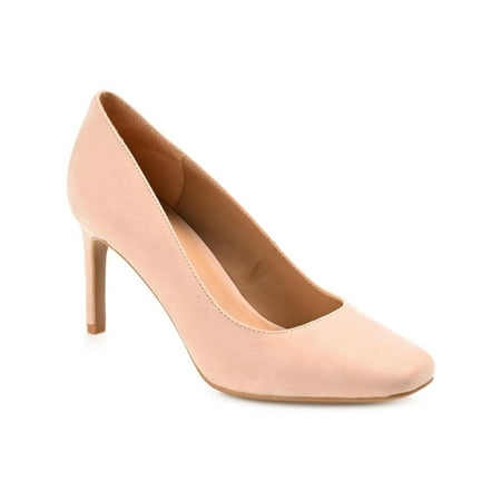 Journee Collection Womens Monalee Heel Square toe Pumps