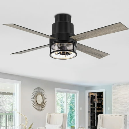 Morandi Gray Inc Farmhouse 52 Black 5-Blade Ceiling Fan with Light Kit and Remote Matte Black
Morandi Gray Inc Farmhouse 52 Black 5-Blade Ceiling Fan with Light Kit and Remote Matte Black