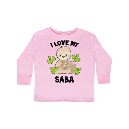 Inktastic Cute Sloth I Love My Saba with Green Leaves Gift Toddler Boy or Toddler Girl Long Sleeve T-Shirt
Inktastic Cute Sloth I Love My Saba with Green Leaves Gift Toddler Boy or Toddler Girl Long Sleeve T-Shirt