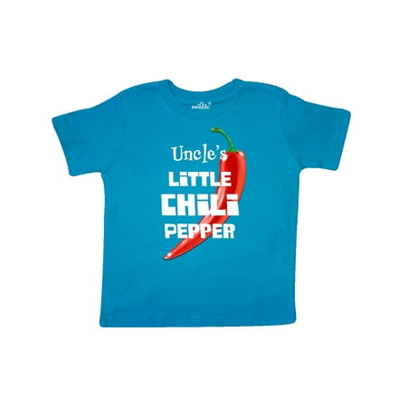 Inktastic Uncle s Little Chili Pepper Gift Toddler Boy or Toddler Girl T-Shirt