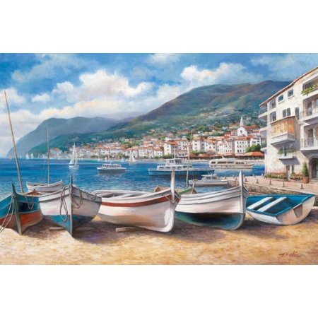 Bella Mattina II Stretched Canvas - TC Chiu (12 x 18)