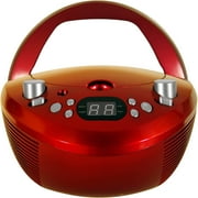 GPX CD Boombox with AM/FM Radio, Black