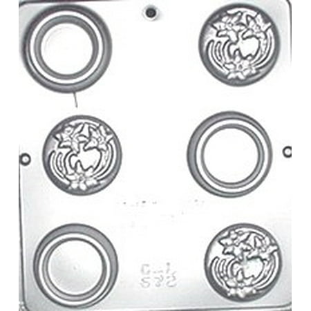 672 Box with Flower Cover Chocolate Candy Mold