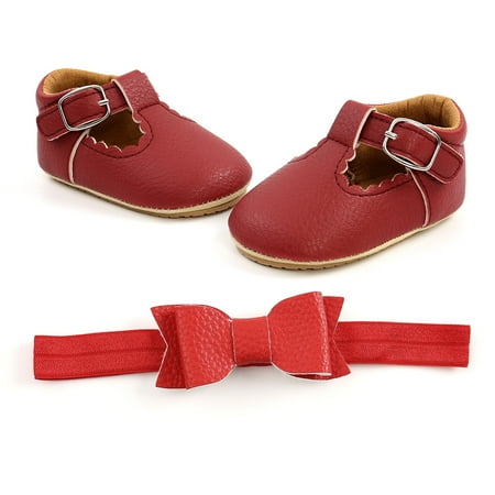 Quealent Baby Walking Shoes Fleece Baby Booties - Warm Cozy Baby Slippers Easy to Put on Soft Newborn Booties Non-Slip and Adjustable Baby Shoes for Boys and Girls Red 0 Months
Quealent Baby Walking Shoes Fleece Baby Booties - Warm Cozy Baby Slippers Easy to Put on Soft Newborn Booties Non-Slip and Adjustable Baby Shoes for Boys and Girls Red 0 Months