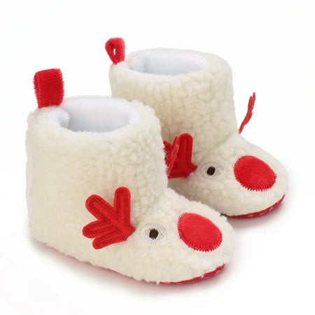 ELF Baby Fleece Slippers Soft Anti-Slip Deer Booties Winter Warm Infant Socks Crib Shoes
ELF Baby Fleece Slippers Soft Anti-Slip Deer Booties Winter Warm Infant Socks Crib Shoes