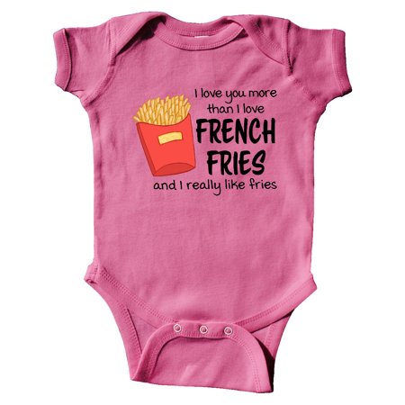 Inktastic I Love You More Than French Fries and I Really Like Fries Gift Baby Boy or Baby Girl Bodysuit
Inktastic I Love You More Than French Fries and I Really Like Fries Gift Baby Boy or Baby Girl Bodysuit