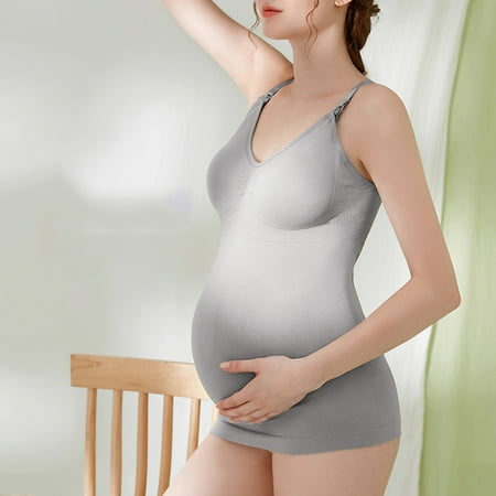 NIUREDLTD Womens Nursed Tank Tops Built In Bra Top For Breastfeeding Maternity Camisole Brasieres With Pads
NIUREDLTD Womens Nursed Tank Tops Built In Bra Top For Breastfeeding Maternity Camisole Brasieres With Pads