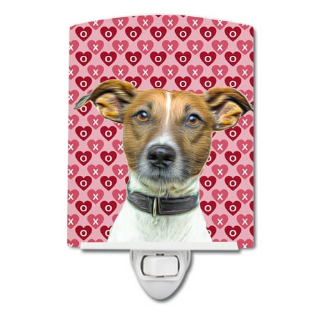 Caroline s Treasures KJ1190CNL Hearts Love and Valentine s Day Jack Russell Terrier Ceramic Night Light 6x4x3
Caroline s Treasures KJ1190CNL Hearts Love and Valentine s Day Jack Russell Terrier Ceramic Night Light 6x4x3