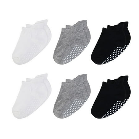 Catinbow Baby Combed Cotton Socks Non-slip Anti-skid Toddler Socks
