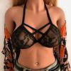 RPVATI Womens Sexy Strappy Elastic Cage Bra Lace Lingerie Bra See Through Harness Bra
RPVATI Womens Sexy Strappy Elastic Cage Bra Lace Lingerie Bra See Through Harness Bra