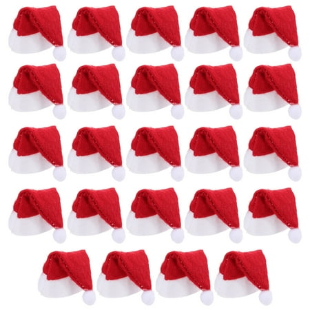 FRCOLOR 24pcs Lollipop Christmas Hat Small Mini Candy Santa Claus Caps Party Accessories
FRCOLOR 24pcs Lollipop Christmas Hat Small Mini Candy Santa Claus Caps Party Accessories