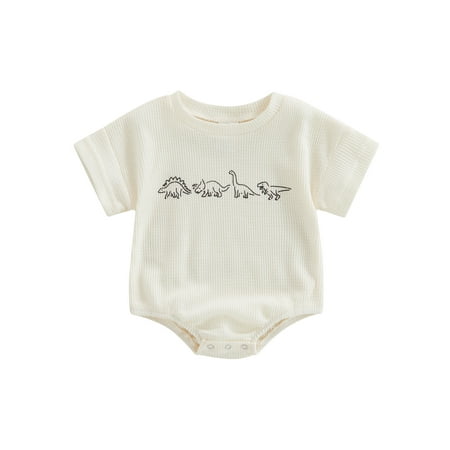 IZhansean Newborn Baby Girl Boy Clothes Summer Oversized Dinosaur Romper Sweatshirt Short Sleeve Shirt Sunsuit White 9-12 Months
IZhansean Newborn Baby Girl Boy Clothes Summer Oversized Dinosaur Romper Sweatshirt Short Sleeve Shirt Sunsuit White 9-12 Months