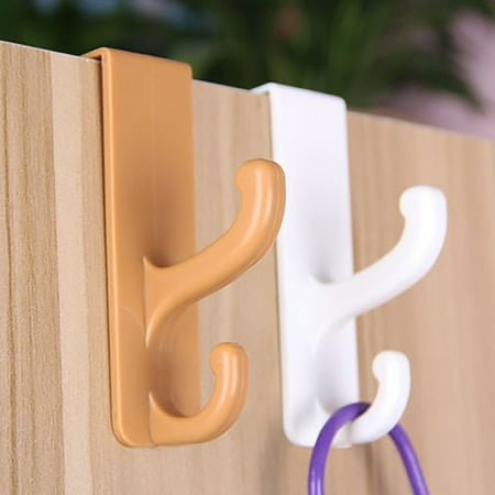 Joliann Hanger Hooks Multi-use Space-saving Unique Plastic Door Clothes Hooks