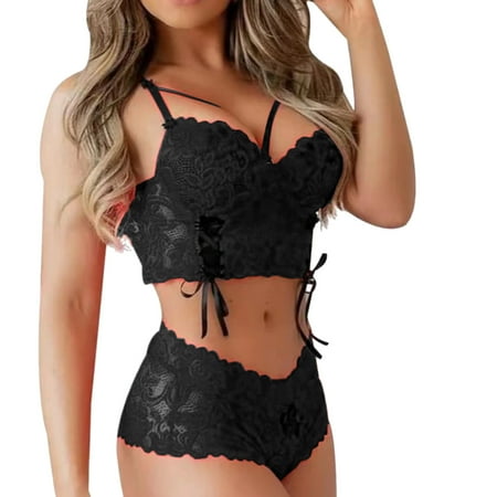 Lingerie For Women Lace Sexy Dress Conjoined Two Piece Set Sexy