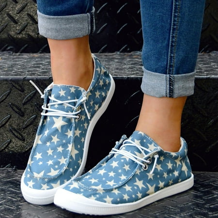 Cathalem Women Shoes Casual Star Print Sports Shoes Canvas Fashion Casual Shoes Flip Flops with Arch Support Sky Blue 8
Cathalem Women Shoes Casual Star Print Sports Shoes Canvas Fashion Casual Shoes Flip Flops with Arch Support Sky Blue 8