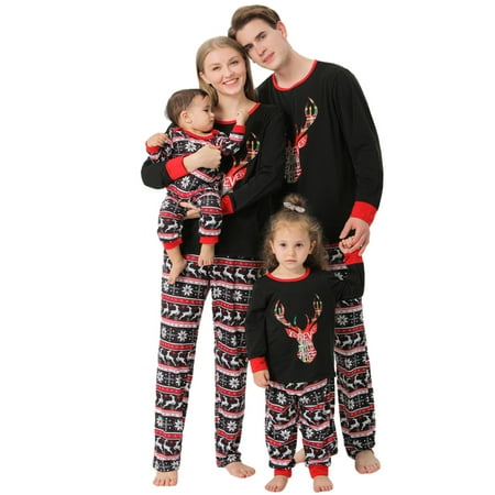 ERTUTUYI Matching Family Christmas Pajamas Set Toddler Baby Print Blouse Tops And Pants Xmas Family Pajamas Loungewear Sleepwear Multicolor 6-9M
ERTUTUYI Matching Family Christmas Pajamas Set Toddler Baby Print Blouse Tops And Pants Xmas Family Pajamas Loungewear Sleepwear Multicolor 6-9M