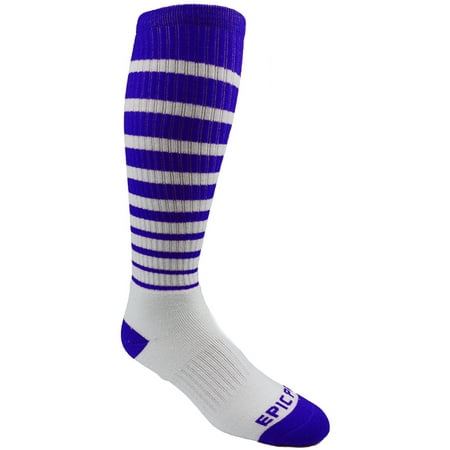 Epic Adult Bumble-Bee Over The Calf Knee High 9-Stripe Socks (1- Pair)