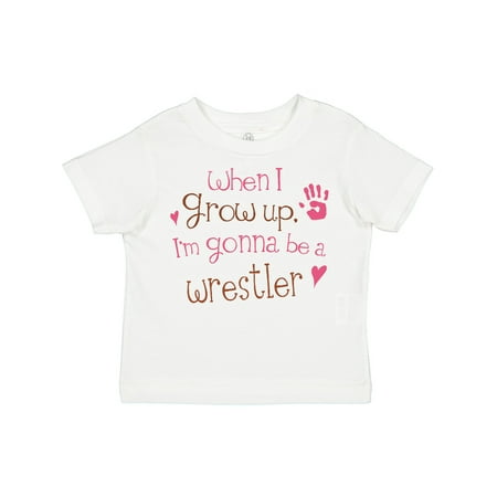 Inktastic Wrestling Future Wrestler Girls Gift Toddler Boy or Toddler Girl T-Shirt
Inktastic Wrestling Future Wrestler Girls Gift Toddler Boy or Toddler Girl T-Shirt