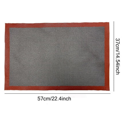 Gyedtr Perforated Silicone Baking Mat Bread Macaron Biscuits Non-Stick Oven Mat
Gyedtr Perforated Silicone Baking Mat Bread Macaron Biscuits Non-Stick Oven Mat