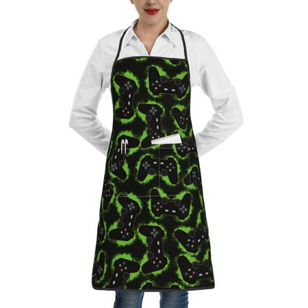 Pofeuu Cool Gamepad Print Aprons with Pockets Cute Aprons for Kitchen Cooking Server Barber Chef Apron
Pofeuu Cool Gamepad Print Aprons with Pockets Cute Aprons for Kitchen Cooking Server Barber Chef Apron