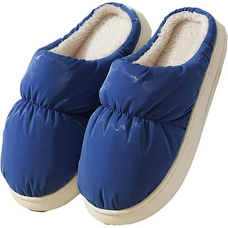CoCopeaunts Winter Plush Slipper for Women Men Non-Slip Cozy Fleece Lined Water-resistant House Slipper Indoor
CoCopeaunts Winter Plush Slipper for Women Men Non-Slip Cozy Fleece Lined Water-resistant House Slipper Indoor